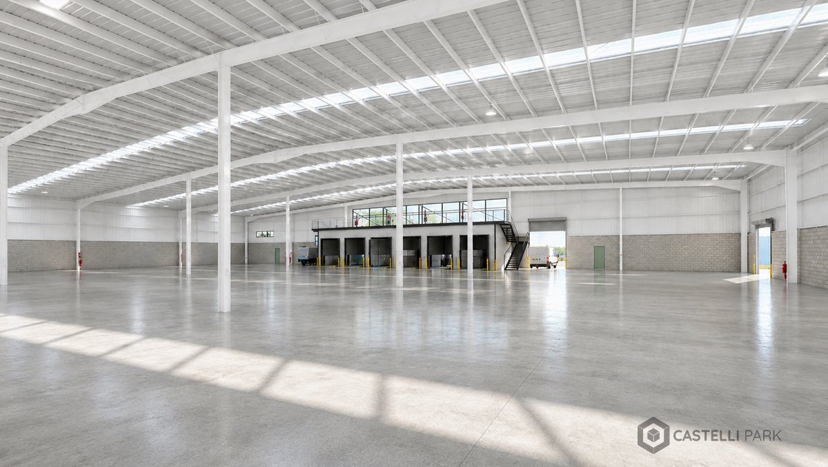 NAVE INDUSTRIAL Y COMERCIAL NUEVA EN RENTA 4270 M2