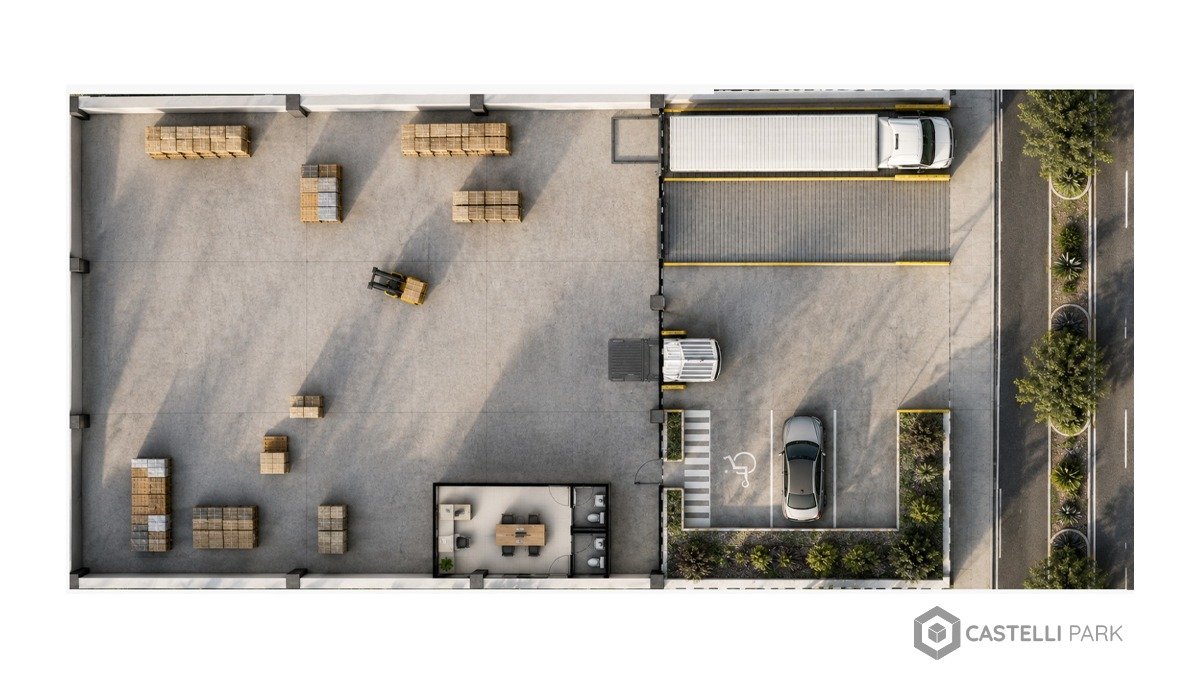BODEGA INDUSTRIAL Y COMERCIAL EN PREVENTA 982 M2